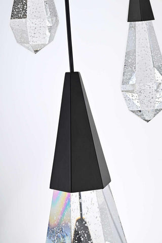 Amora LED Pendant in Black