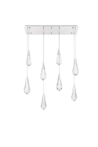 Amora LED Pendant in Chrome
