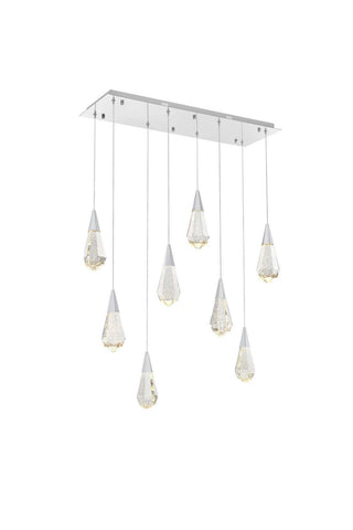 Amora LED Pendant in Chrome