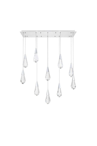 Amora LED Pendant in Chrome