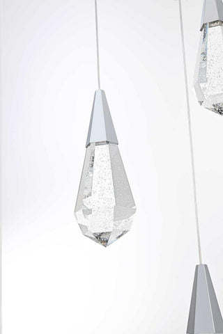Amora LED Pendant in Chrome