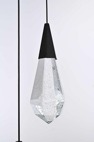 Amora LED Pendant in Black