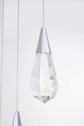 Amora LED Pendant in Chrome