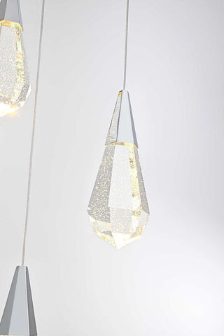 Amora LED Pendant in Chrome