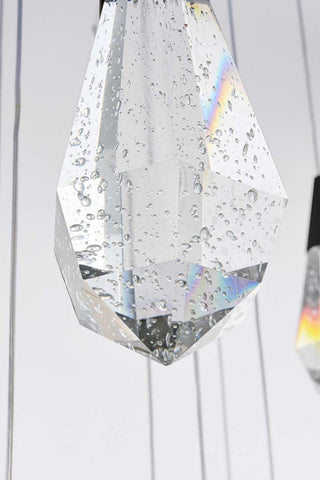 Amora LED Pendant in Black