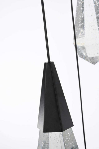 Amora LED Pendant in Black