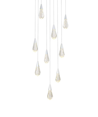 Amora LED Pendant in Chrome