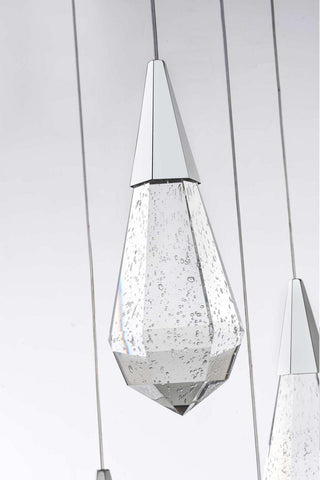 Amora LED Pendant in Chrome