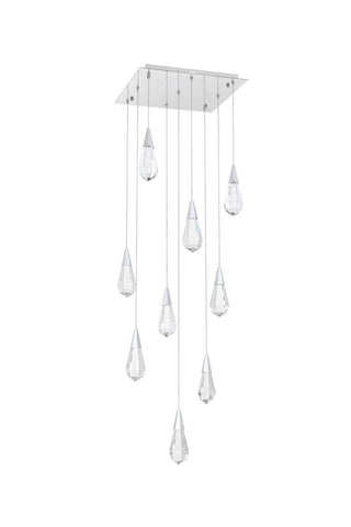 Amora LED Pendant in Chrome