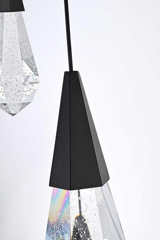 Amora LED Pendant in Black