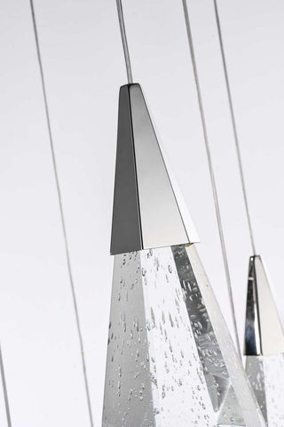 Amora LED Pendant in Chrome