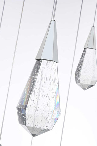 Amora LED Pendant in Chrome