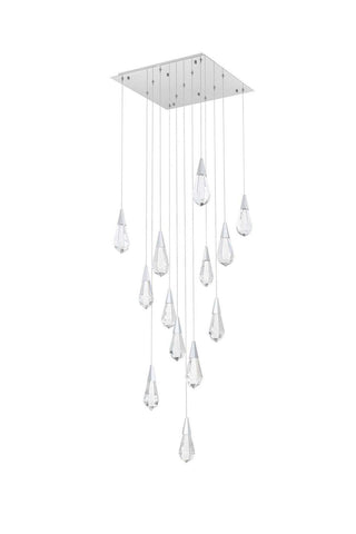 Amora LED Pendant in Chrome