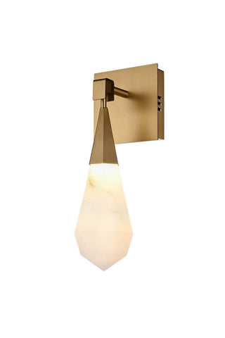 Amora LED Wall Sconce in Satin Gold