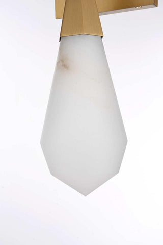 Amora LED Wall Sconce in Satin Gold