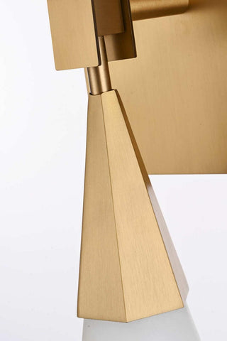 Amora LED Wall Sconce in Satin Gold
