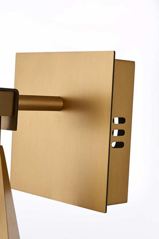 Amora LED Wall Sconce in Satin Gold