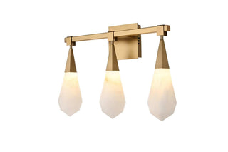 Amora LED Wall Sconce in Satin Gold