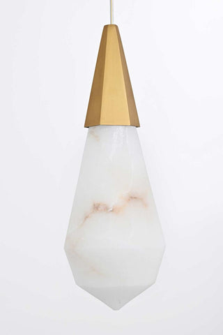 Amora LED Pendant in Satin Gold
