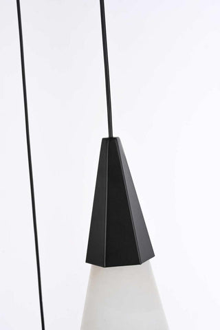 Amora LED Pendant in Black