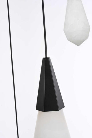 Amora LED Pendant in Black