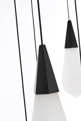 Amora LED Pendant in Black