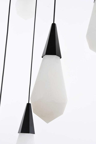 Amora LED Pendant in Black