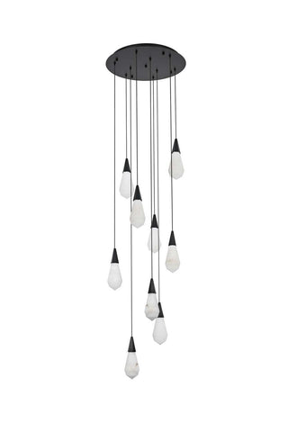 Amora LED Pendant in Black