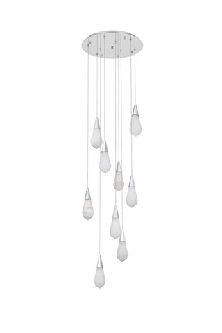 Amora LED Pendant in Chrome