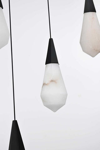 Amora LED Pendant in Black