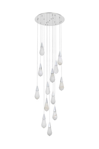 Amora LED Pendant in Chrome