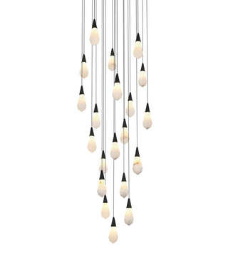 Amora LED Chandelier in Black