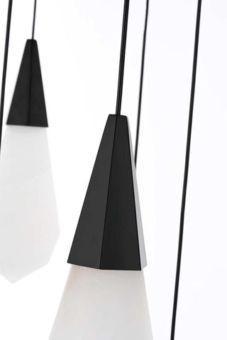 Amora LED Chandelier in Black
