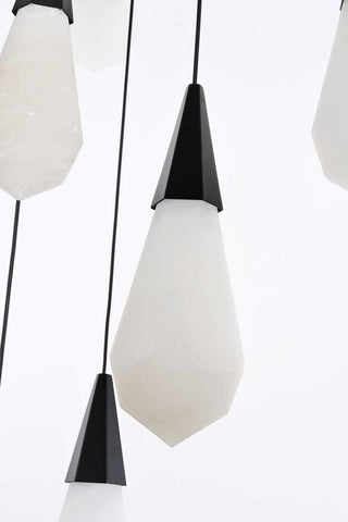 Amora LED Chandelier in Black