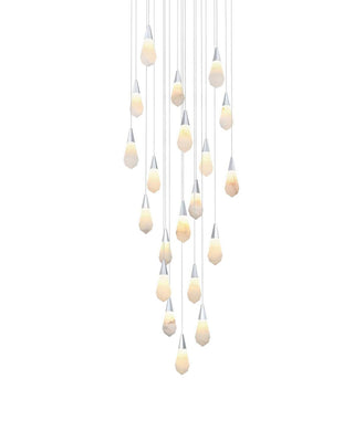 Amora LED Chandelier in Chrome