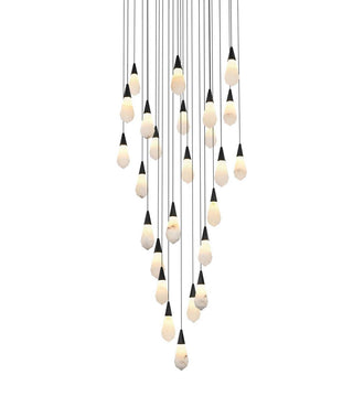Amora LED Chandelier in Black