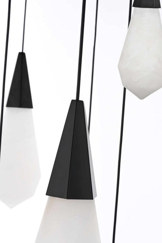Amora LED Chandelier in Black