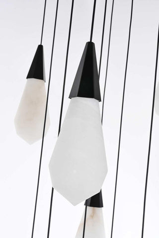 Amora LED Chandelier in Black