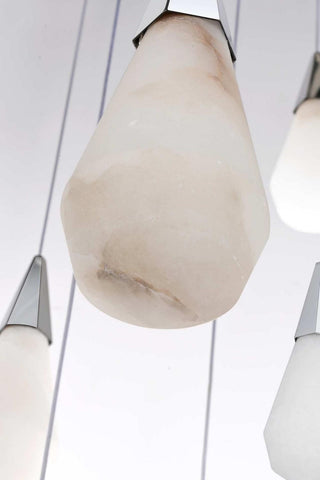 Amora LED Chandelier in Chrome