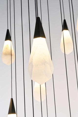 Amora LED Chandelier in Black