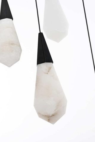 Amora LED Chandelier in Black