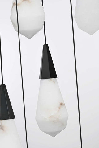 Amora LED Chandelier in Black