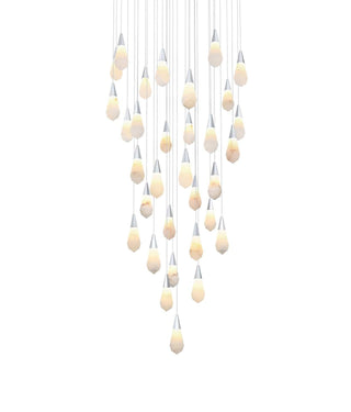 Amora LED Chandelier in Chrome