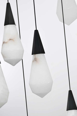 Amora LED Chandelier in Black