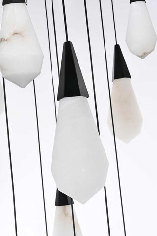 Amora LED Chandelier in Black