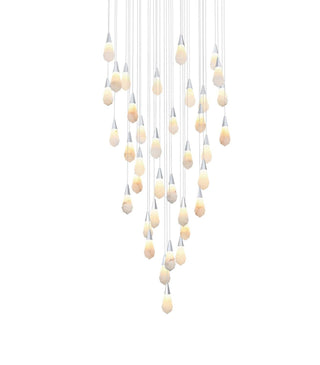 Amora LED Chandelier in Chrome