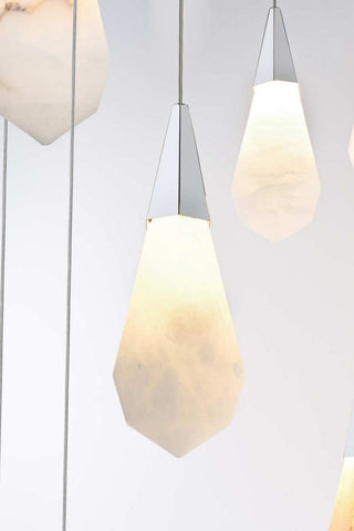 Amora LED Chandelier in Chrome