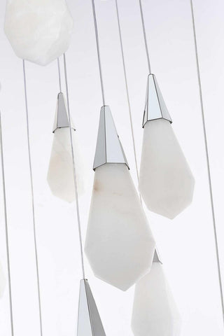 Amora LED Chandelier in Chrome