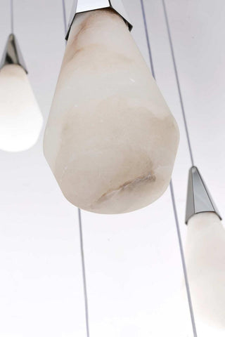 Amora LED Chandelier in Chrome