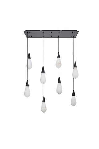 Amora LED Pendant in Black